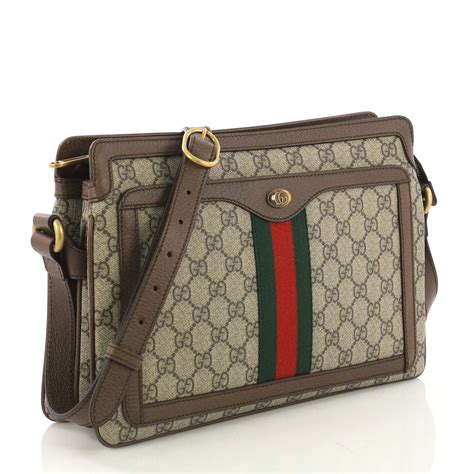 Gucci GG Emblem large shoulder bag